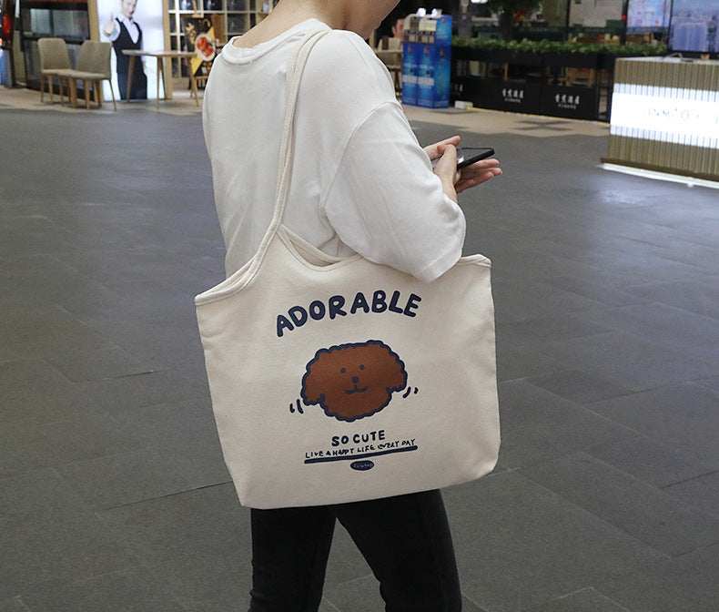 Canvas Tote Bag Adorable