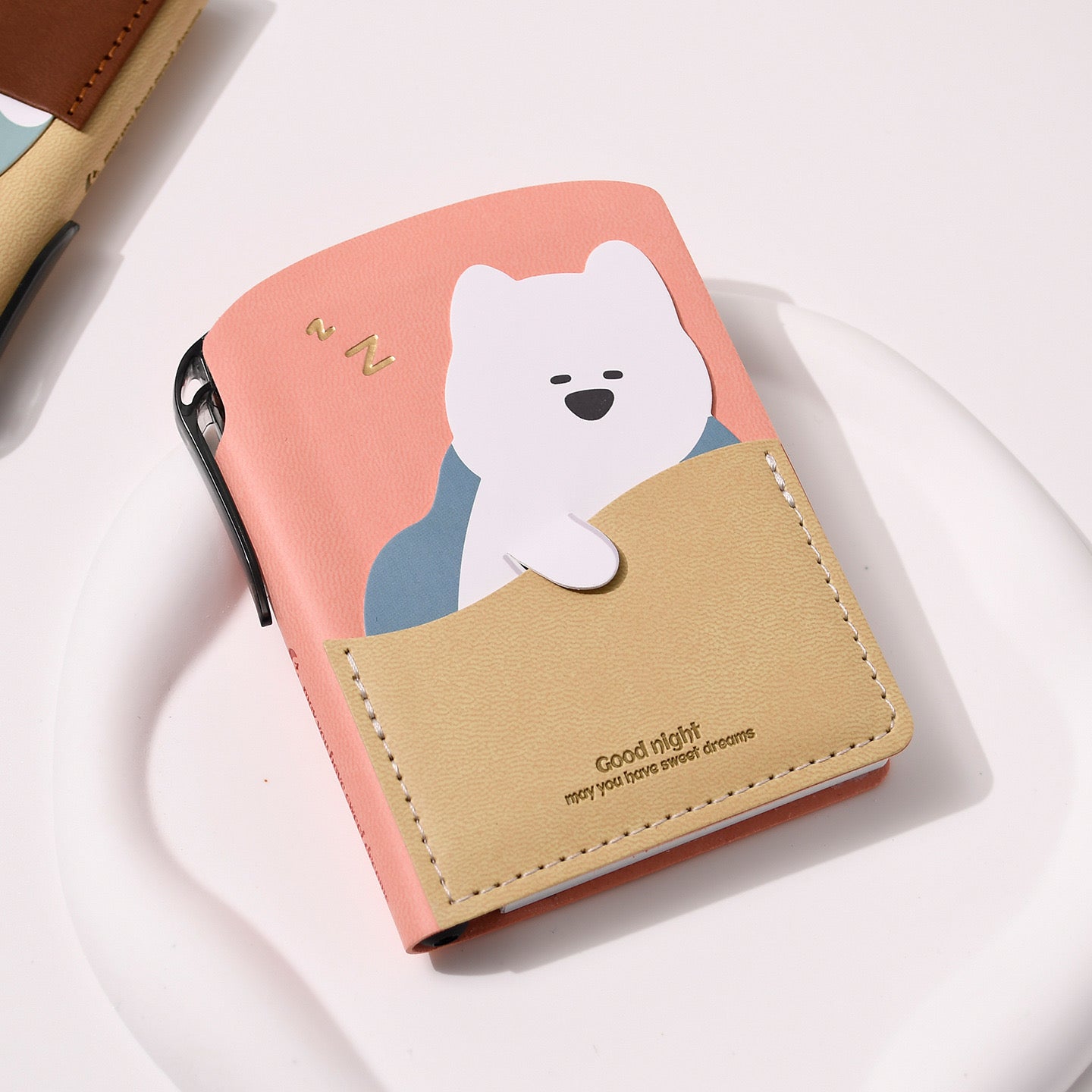 Mini Embossed Notebook with Pen