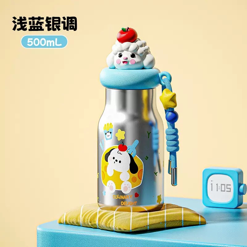 Kawaii Apple Paws Tumbler