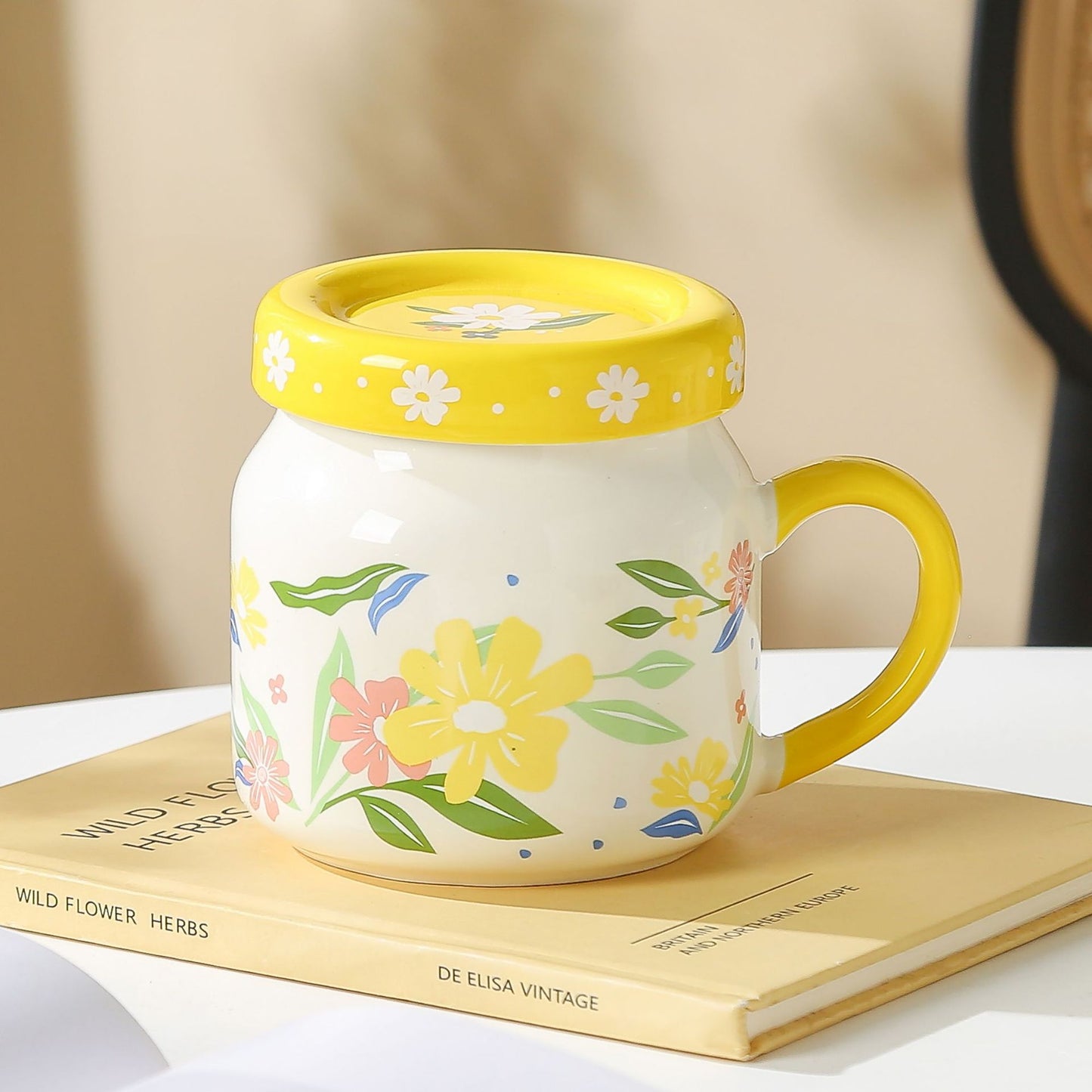 Floral Ceramic Mug