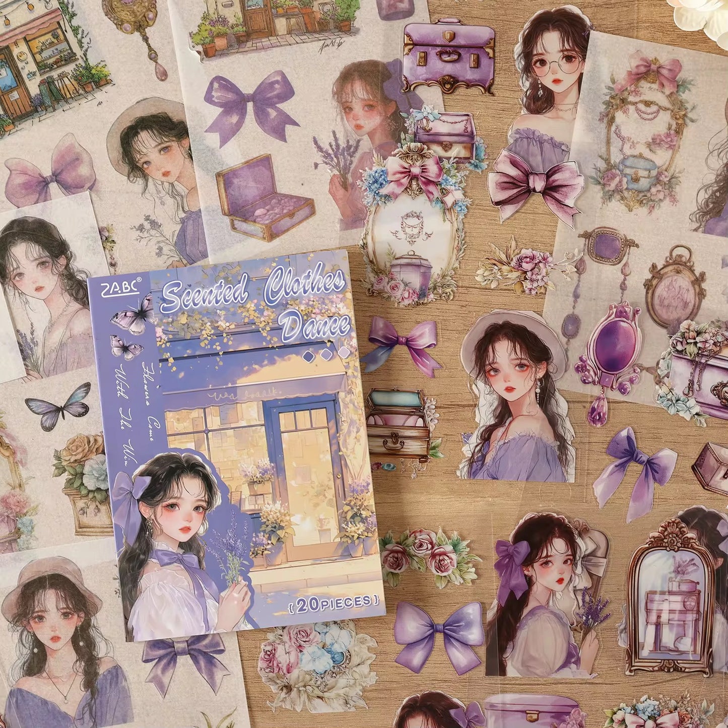 Cozy Girl Sticker Book