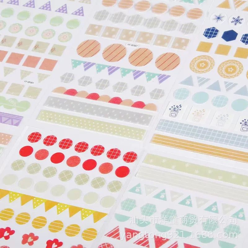 Daily Deco Shapes Sticker