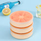 Orange Silicon Ice Tray