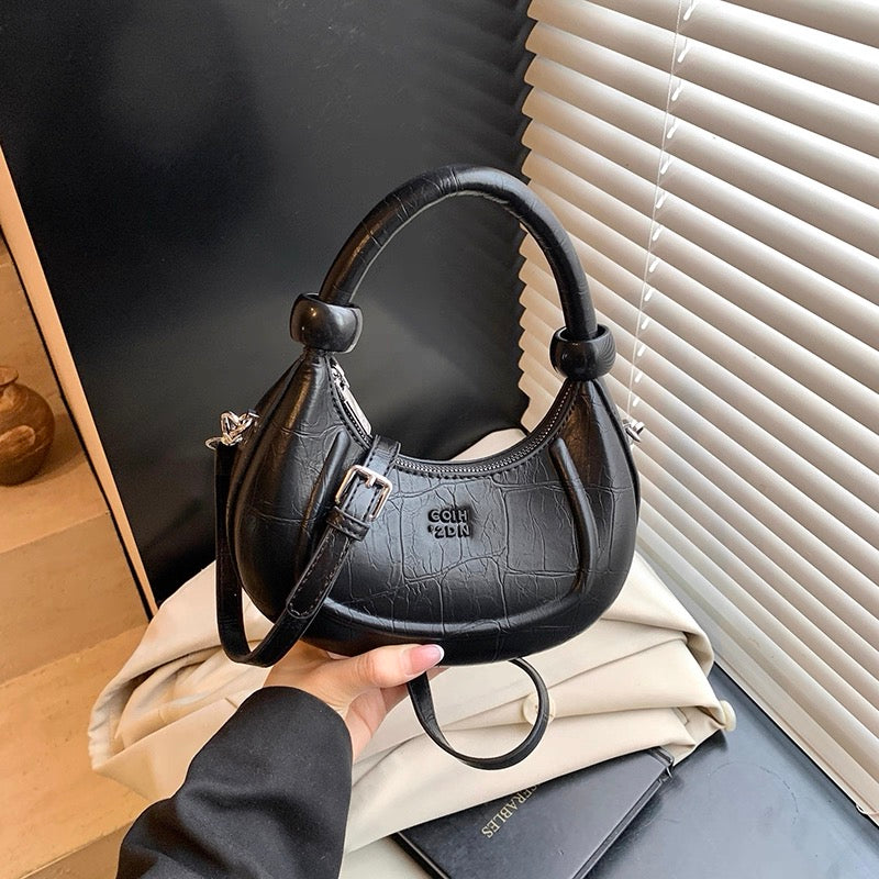 Tulip Solid Box Shoulder Bag