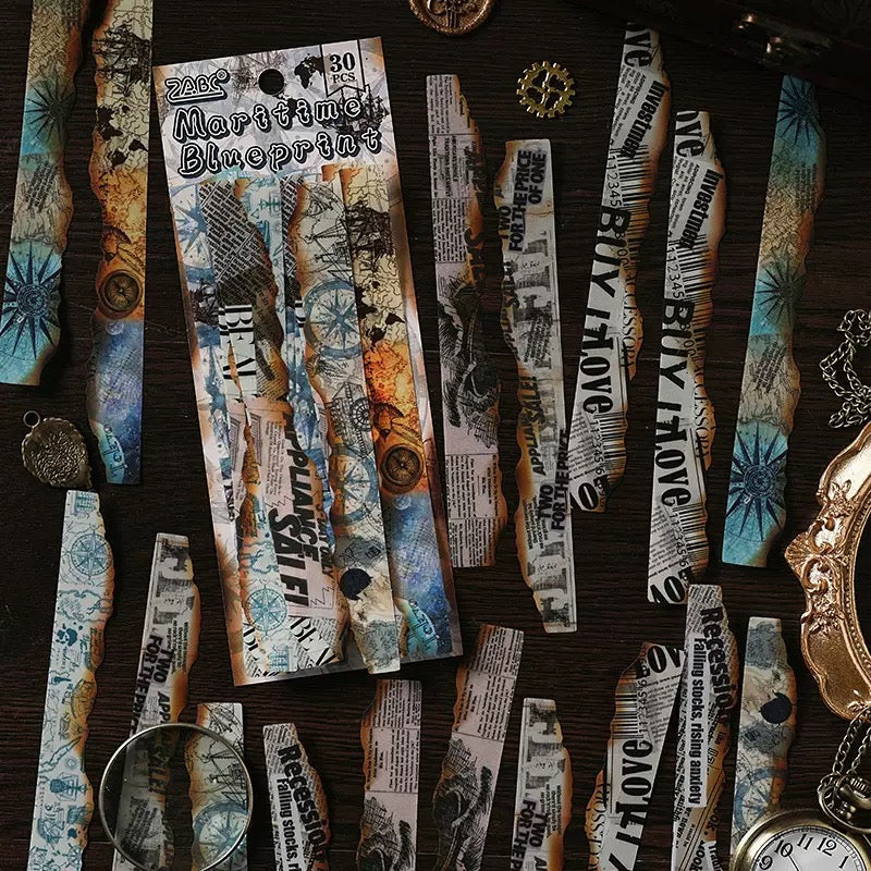 Vintage Patch Paper