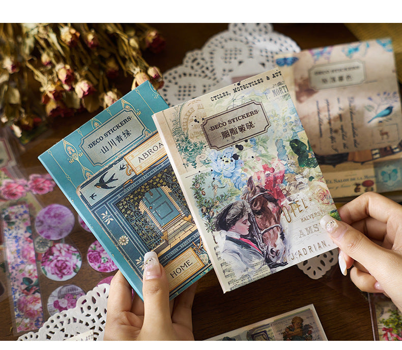 Brilliant Elegy Series Journal Sticker Book