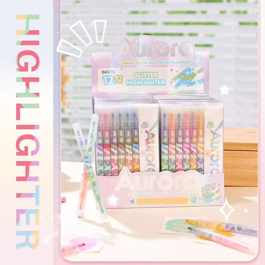 Kawaii Glitter Highlighter