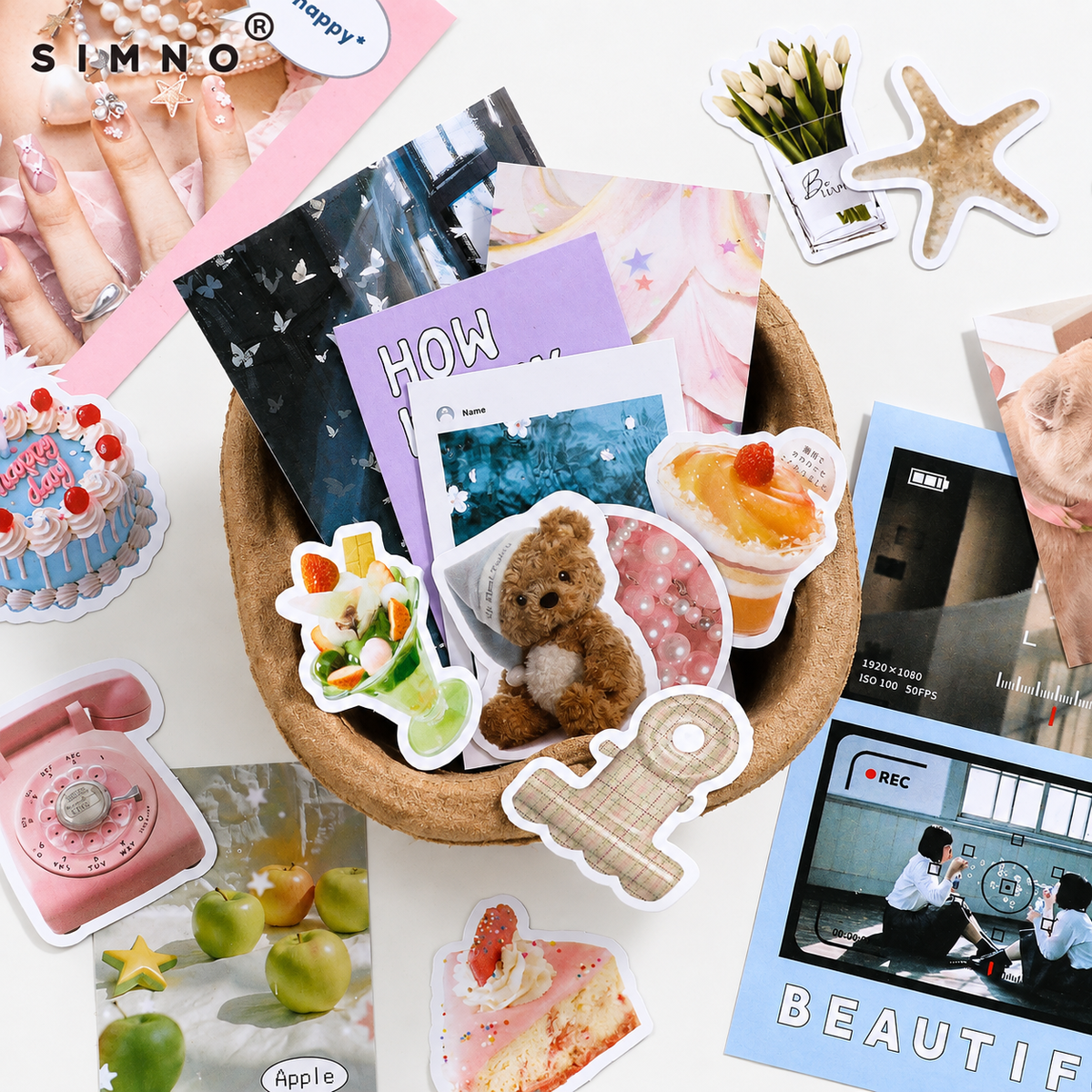 Aesthetic Journaling Sticker Pack