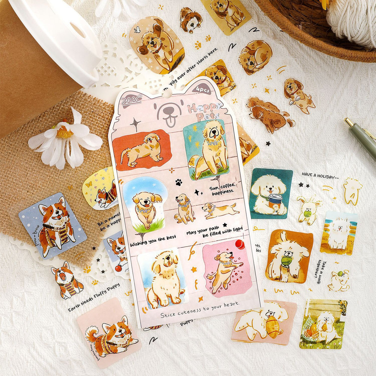 Sugar Paws Sticker Pack