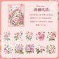 Floral Deco Stickers 20 Pcs