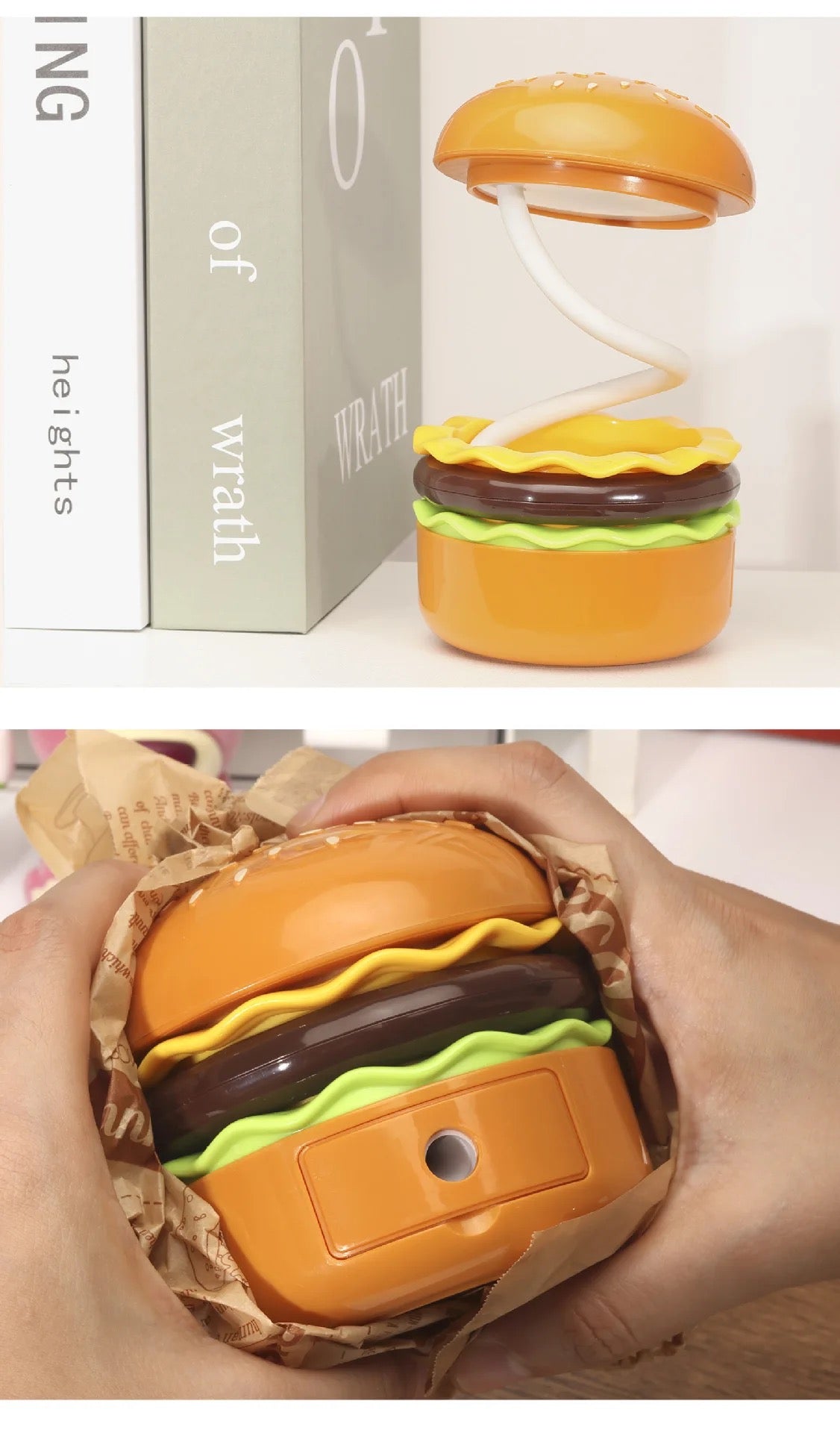 Burger Lamp