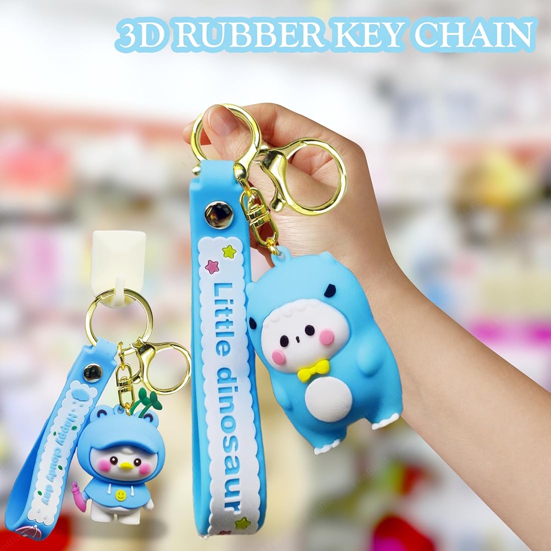 Kawai Couple Keychain (2pcs)