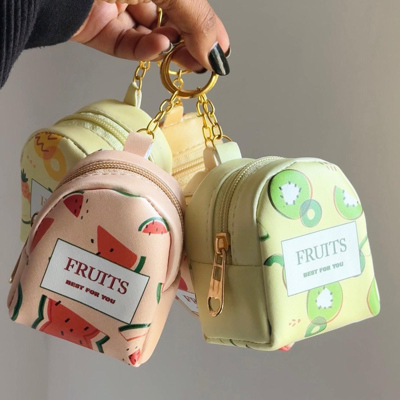 Fruit Keychain Purse