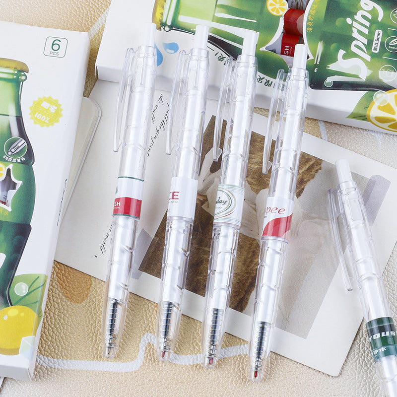Moka Spring Gel Pen Set