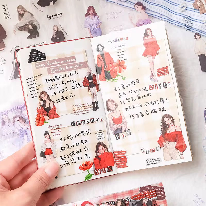 Cozy Girly Deco Sticker Set