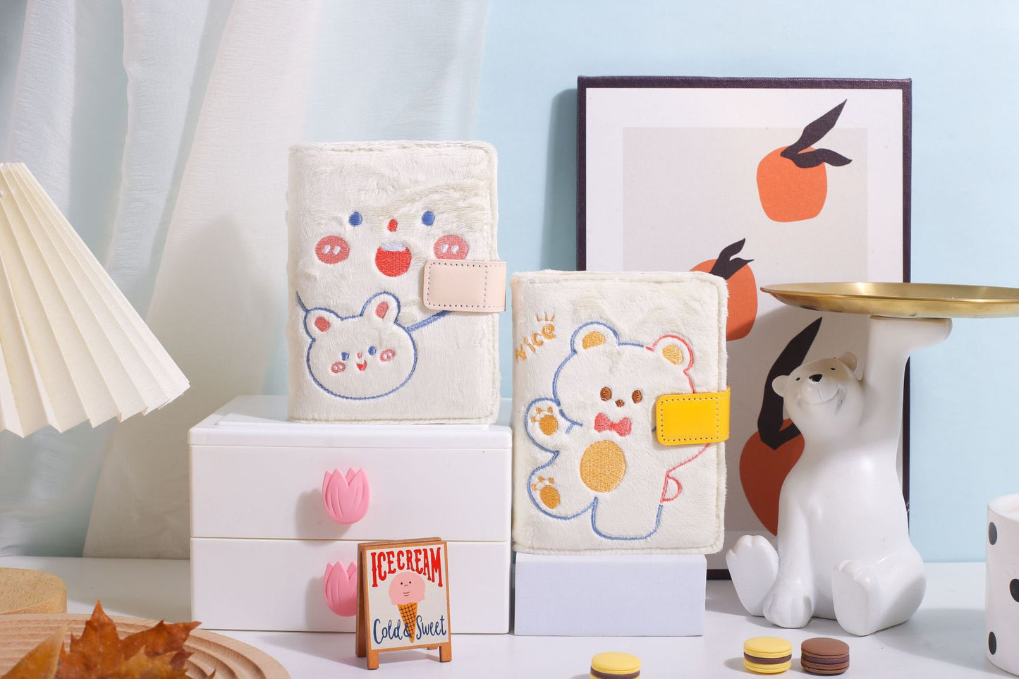 Plush Bear Journaling Diary