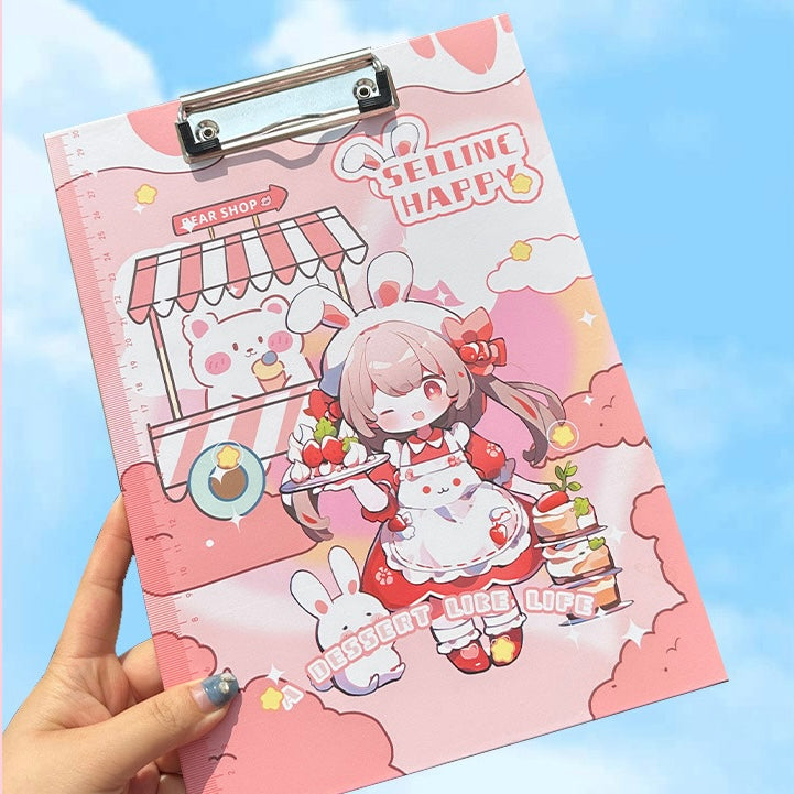 Girly Theme Exam Writing Pad