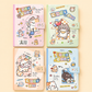 Cute Kitty Magnetic Buckle Diary