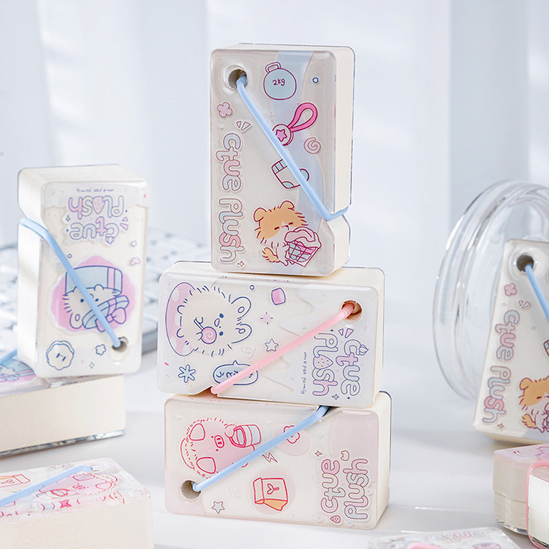 Mini Acrylic String Notebook