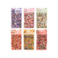 Vintage Floral Journal Stickers (6pcs Set)