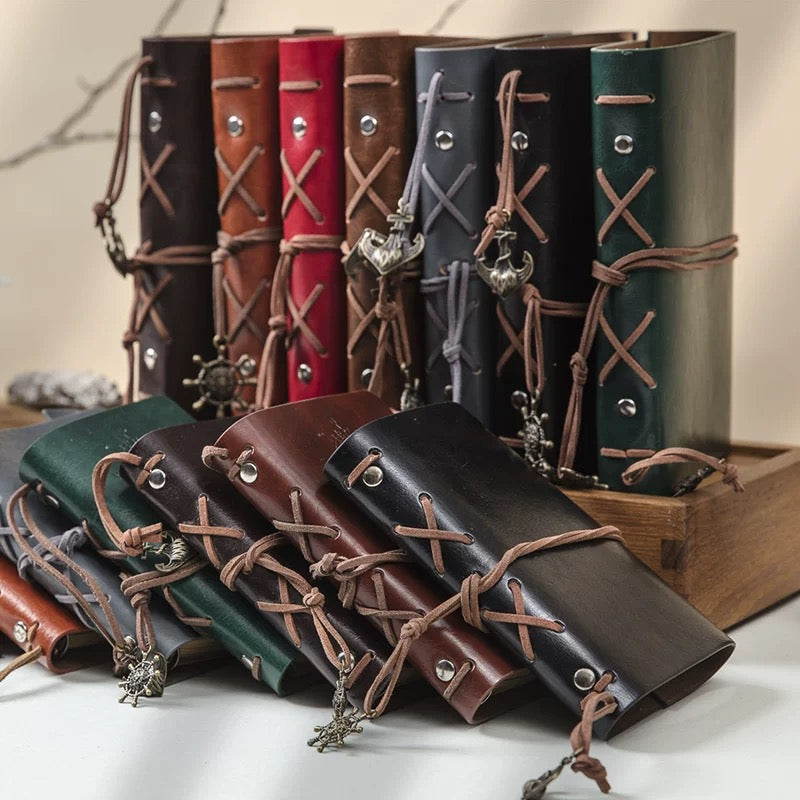 Premium Leather Vintage Binding Diary