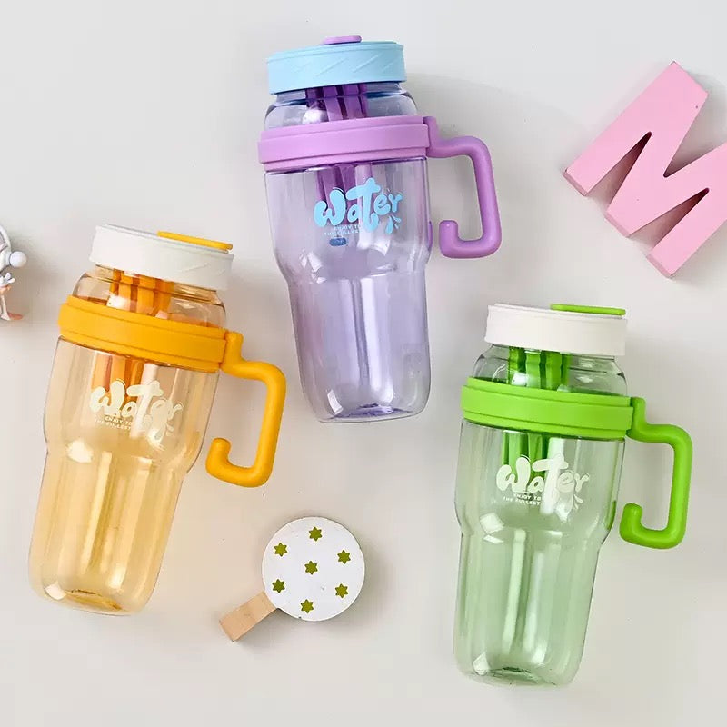 Kawaii Portable Plastic Water Bottle