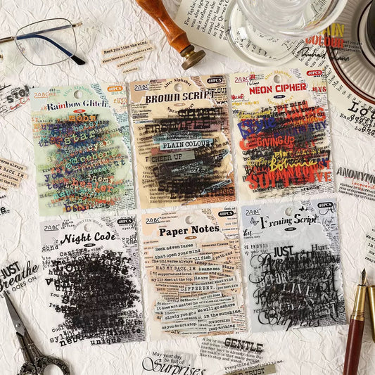 Paper Poetry Stickers