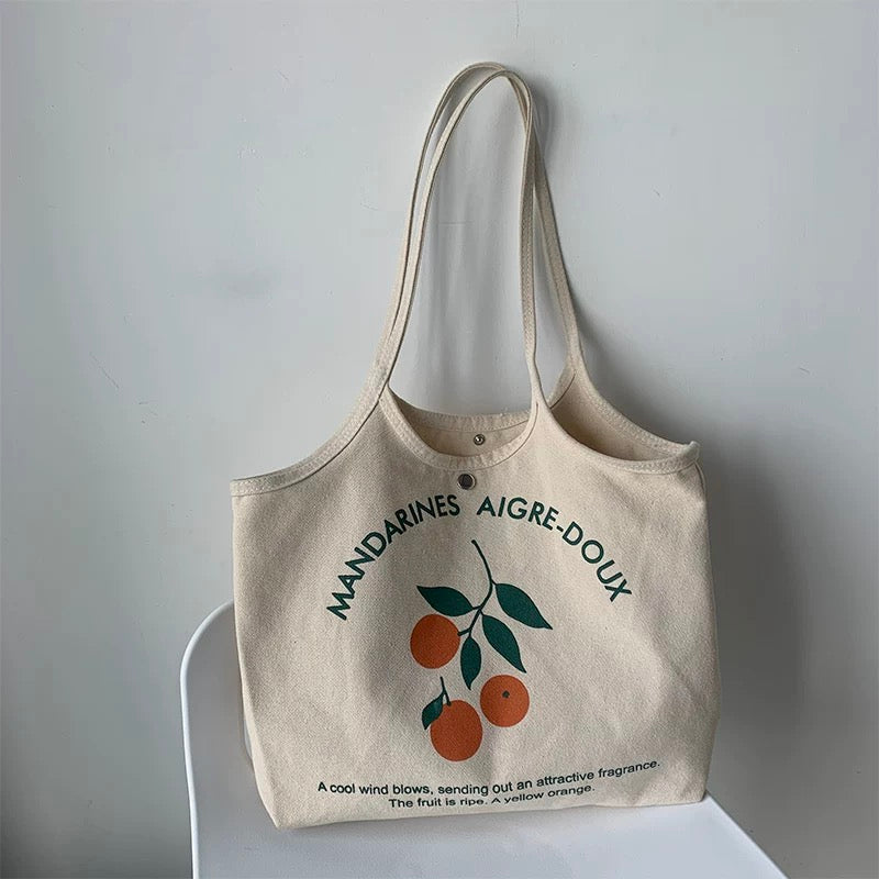 Orange Tote Bag