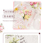 Floral Theme Journaling Pet Sticker Roll