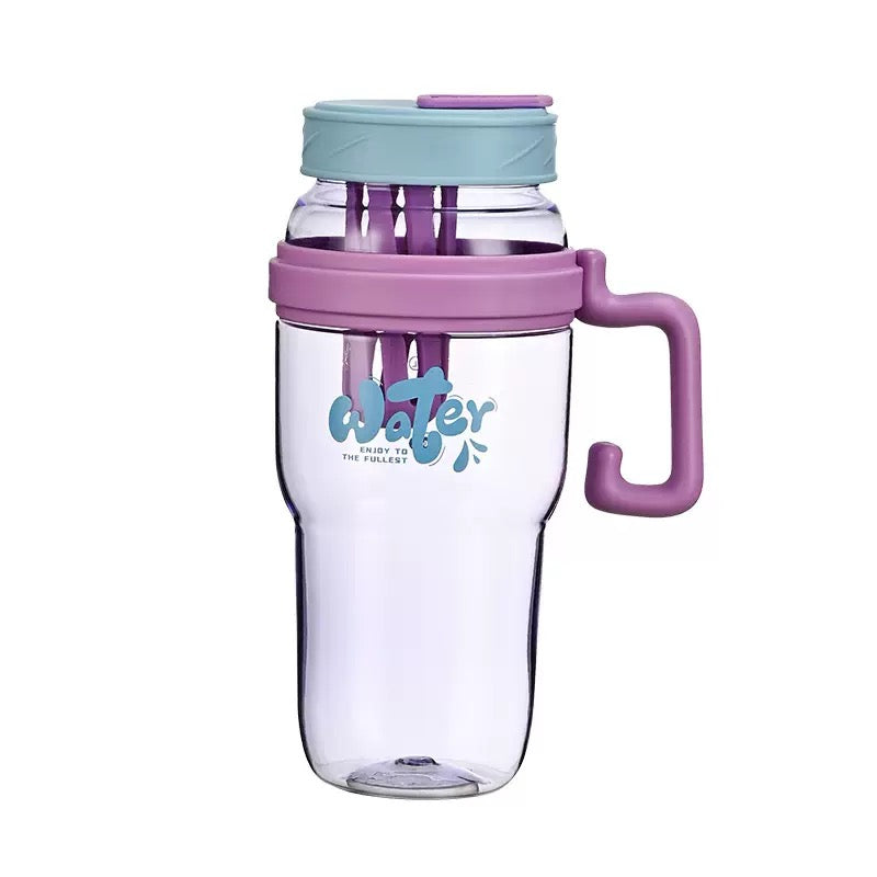 Kawaii Portable Plastic Water Bottle