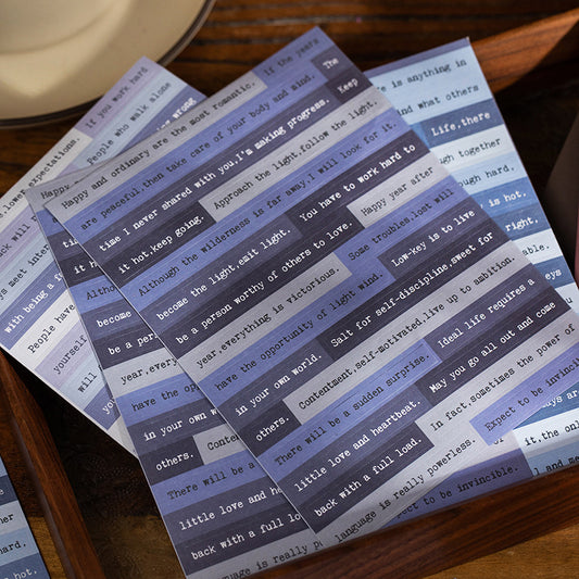Journaling Peel Off Stickers