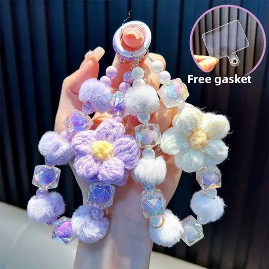 Floral Mobile Keychain