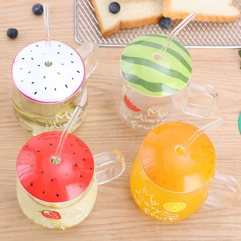 Fruit Glass Mug