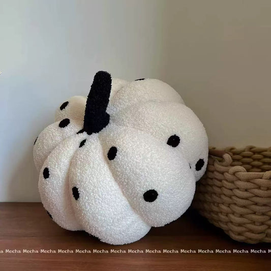 Pumpkin Polka Pillow