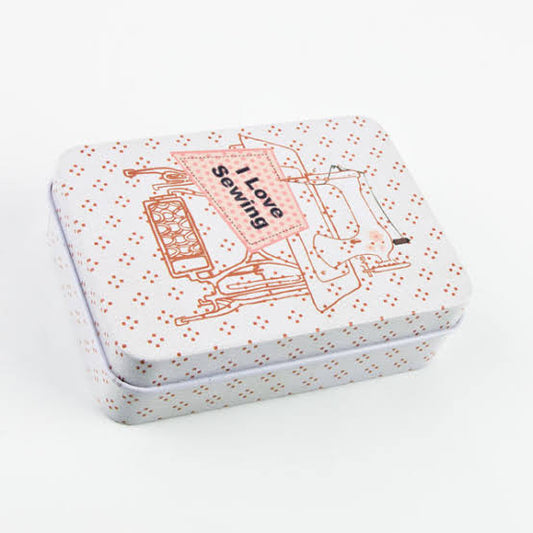 Metal Tin Box(Sewing theme)