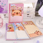 Capybara Kawaii Spiral Diary