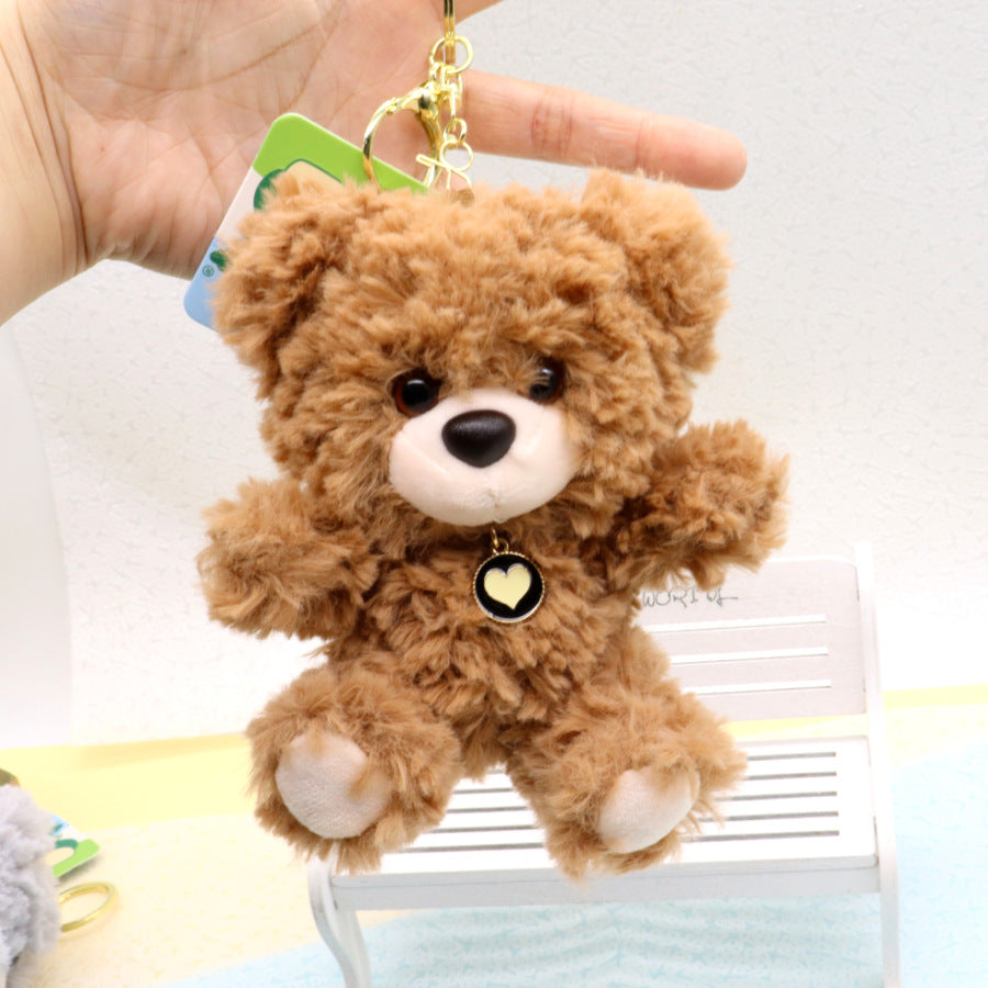 Cute Bear Plush Keychain