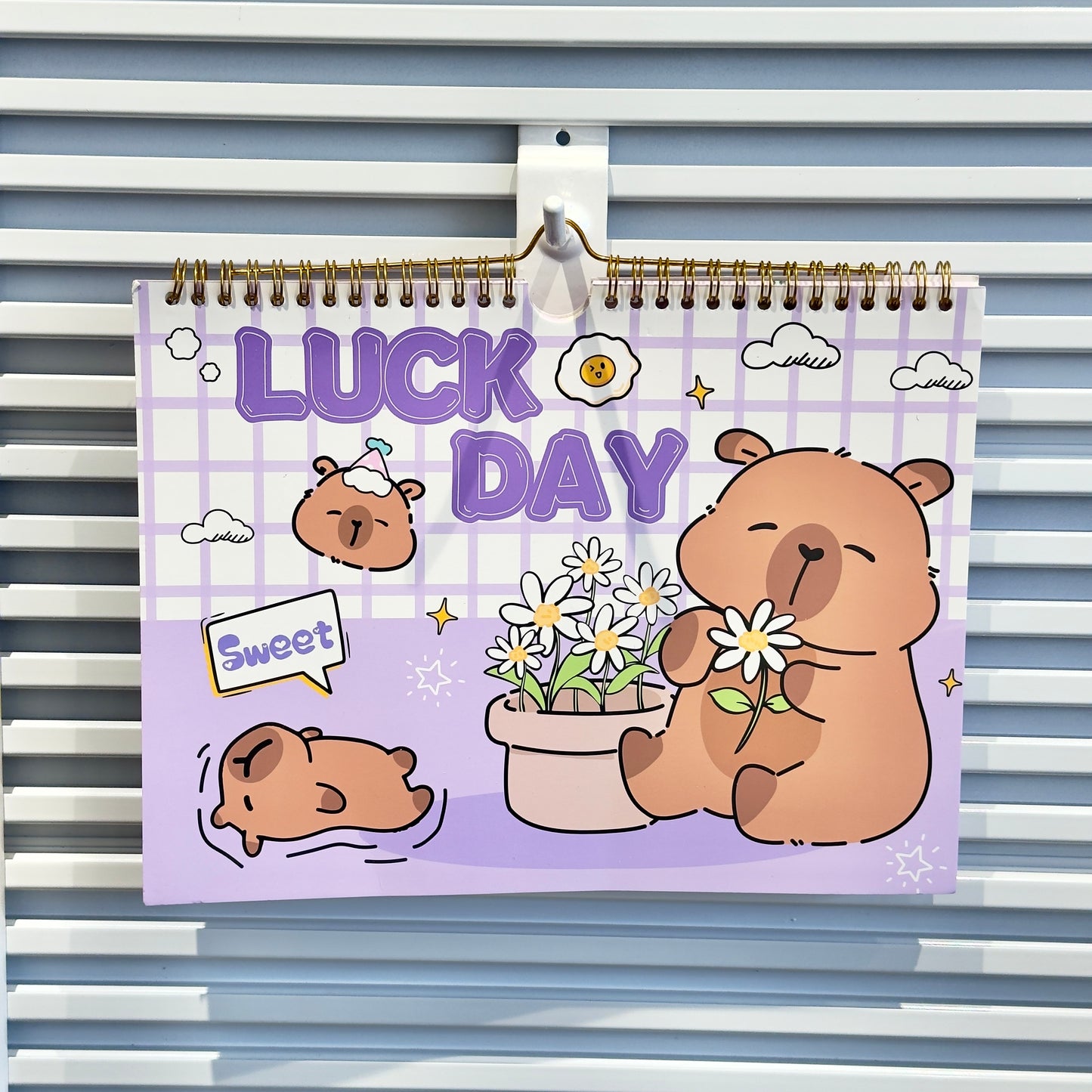 Capybara Planner Notebook