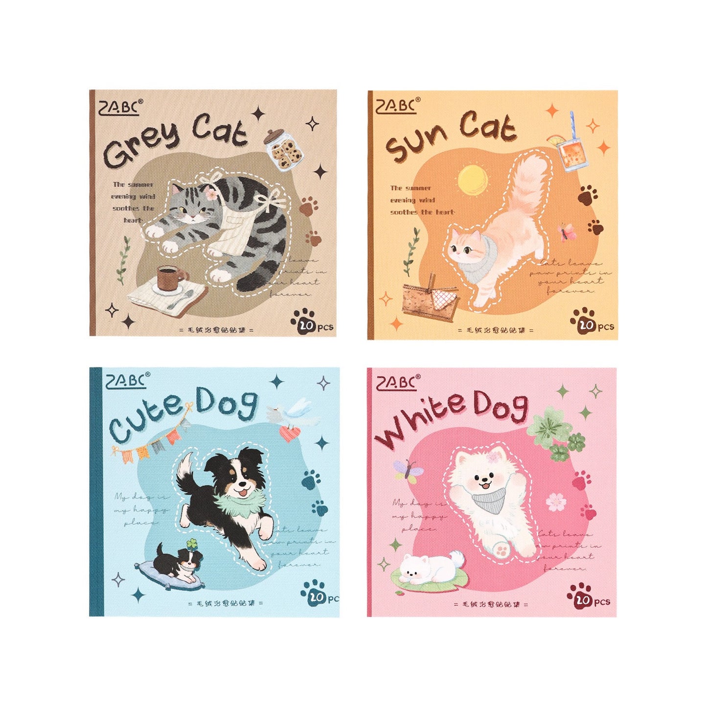 Cute Animal Mini Stickerbook