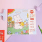 Kawaii Bunny Coloring Book