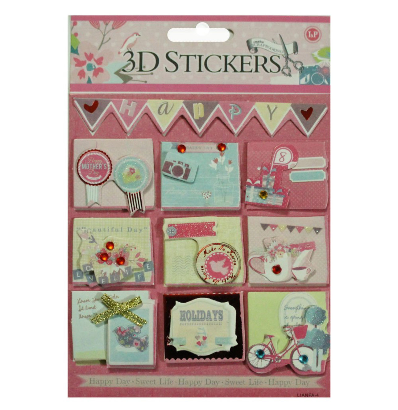 3D Scrapbook Sticker