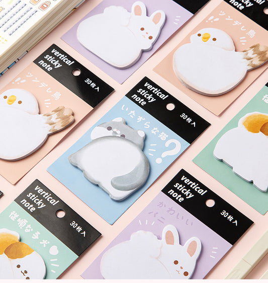 Cute Animal Sticky Notes