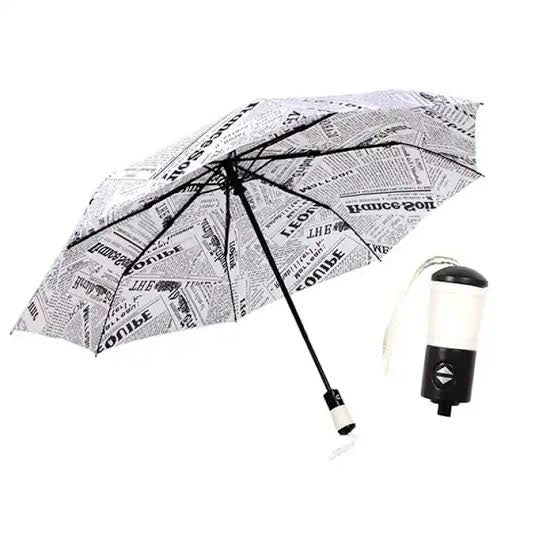 News Paper Print Umbrella