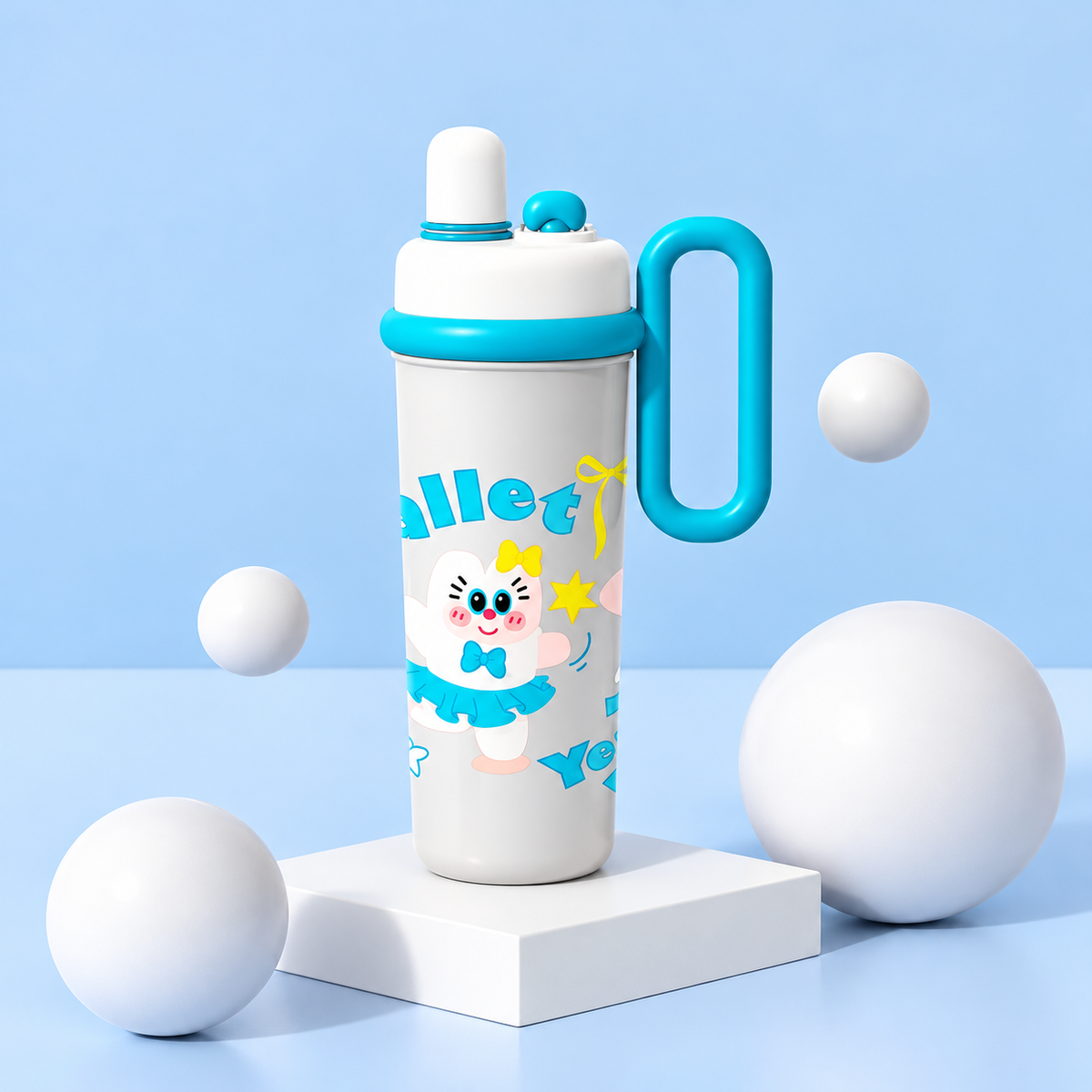 Kawaii Dual Drink Insulated Tumbler