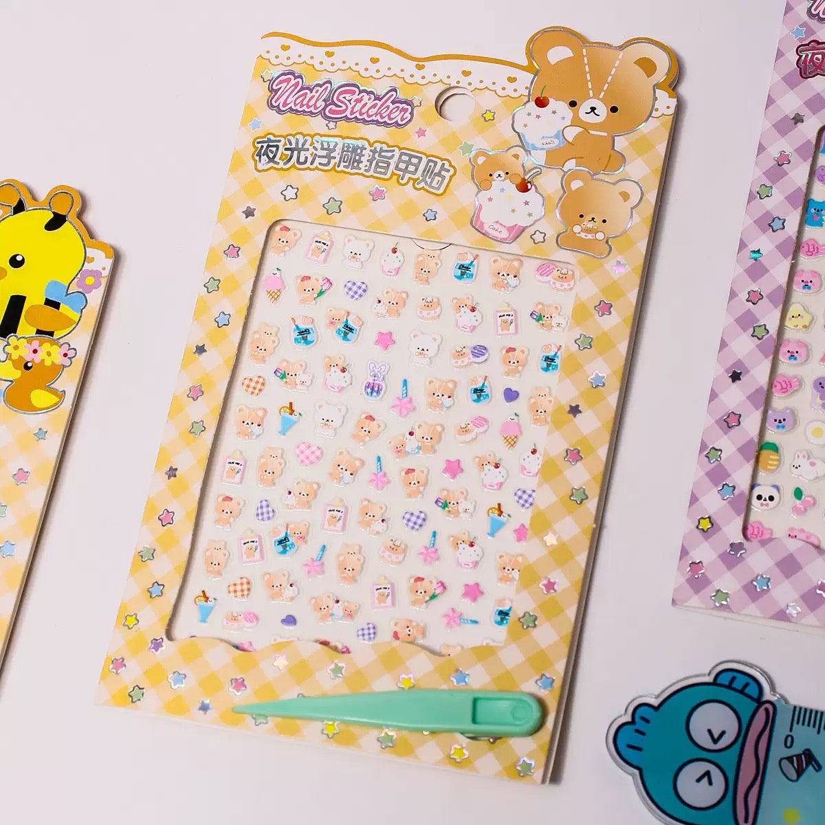 Kawaii Nail Sticker