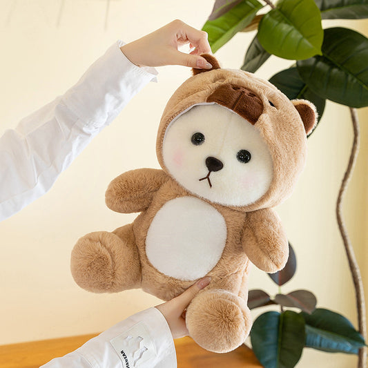 Hooded Teddy Plush Toy