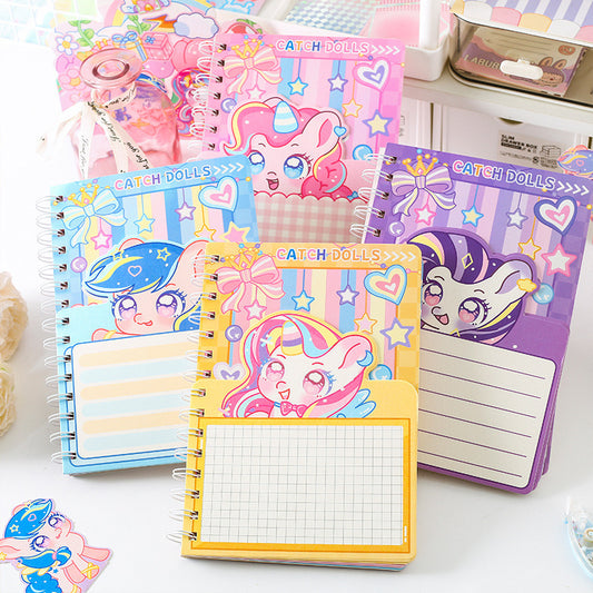 Kawaii Unicorn Spiral Diary