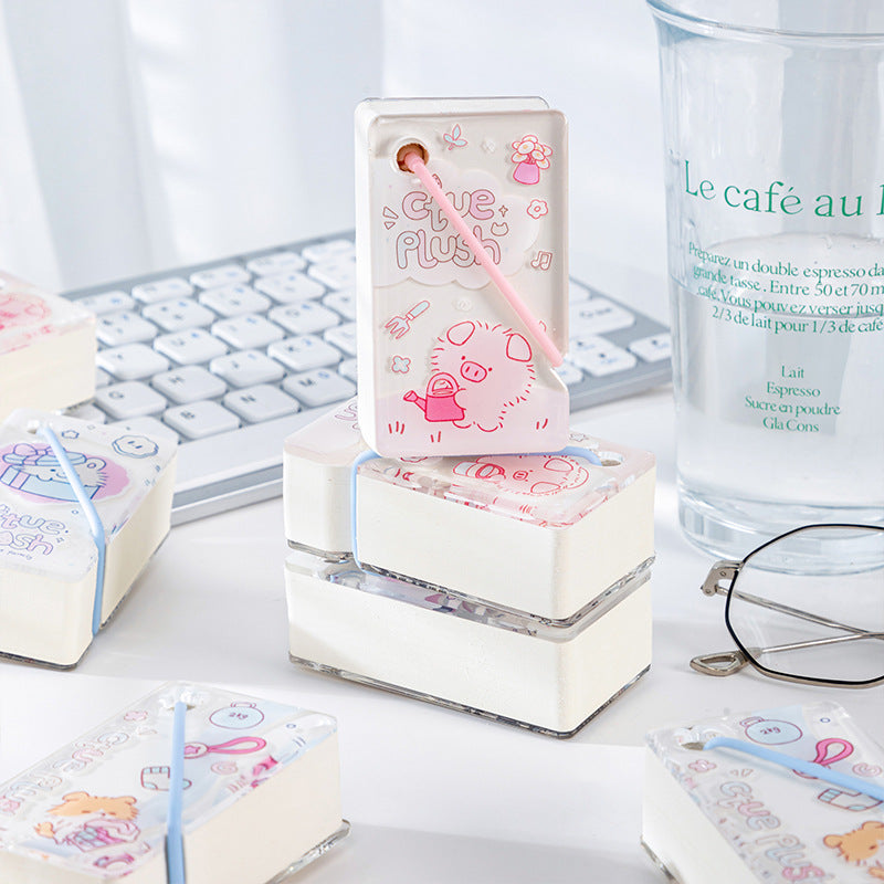 Mini Acrylic String Notebook