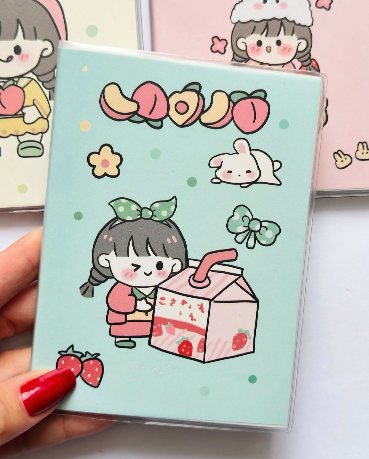 Peach Girly Notebook Set Of (5pcs)