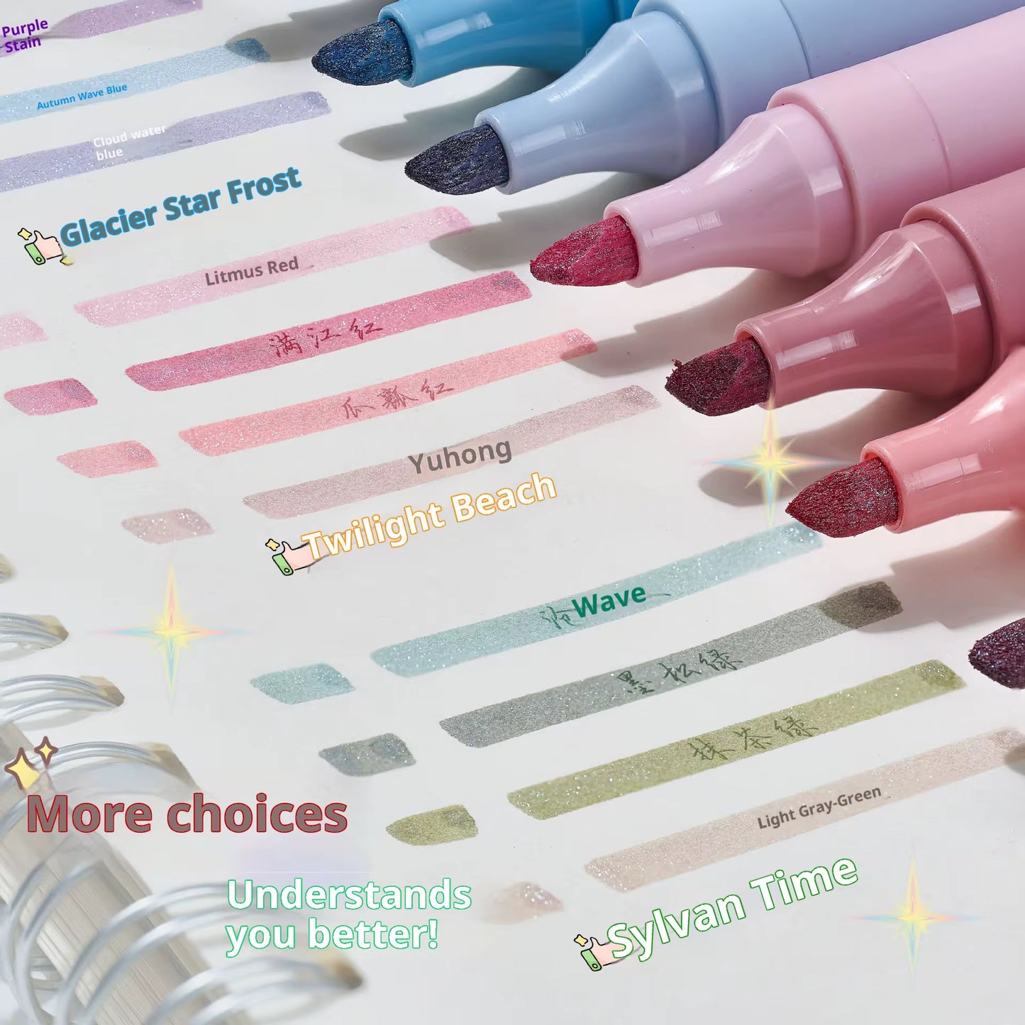 Morandi Glitter Highlighter